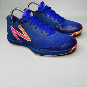 Men’s New Balance FuelCell 996v4 Sz 8.5 Hard Court Tennis Shoes Purple Yellow